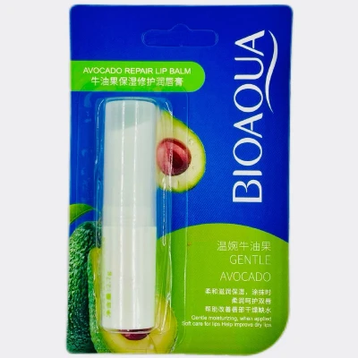 Бальзам для губ BIOAQUA с экстрактом авокадо 2,7г