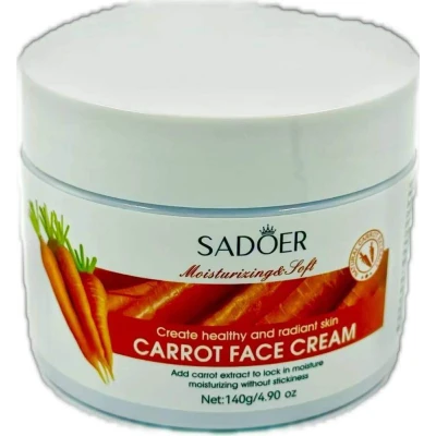 Крем для лица увлажняющий "Carrot Moisturising and soft", 140 г