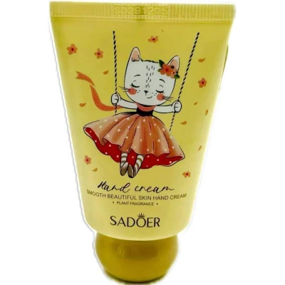 Крем для рук SADOER разглаживающий "Кошечка", 40 г
