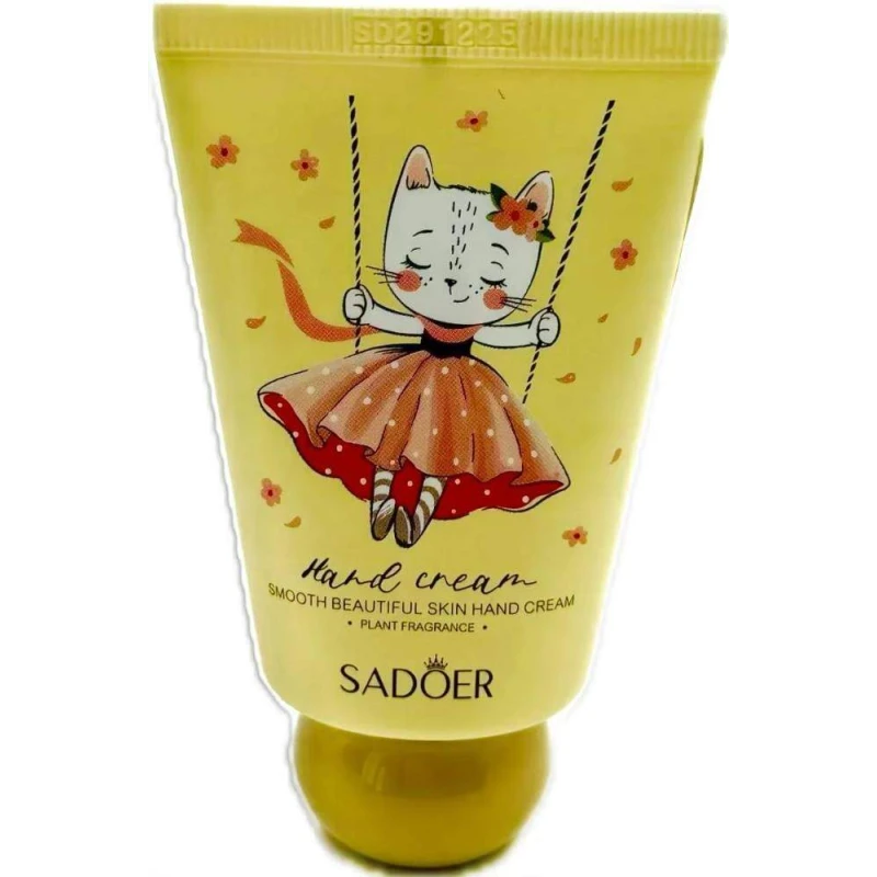 Крем для рук SADOER разглаживающий "Кошечка", 40 г