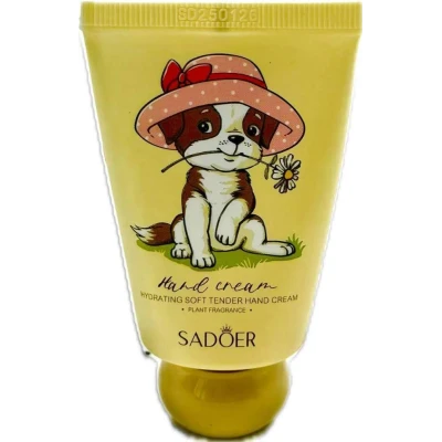 Крем для рук SADOER смягчающий "Cобачка", 40 г