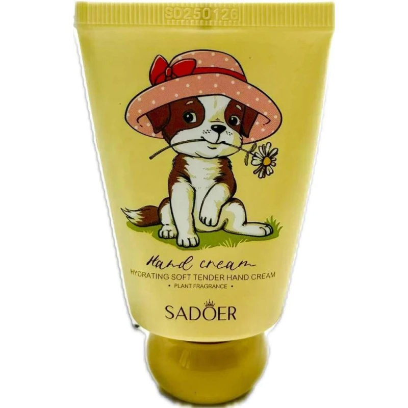 Крем для рук SADOER смягчающий "Cобачка", 40 г