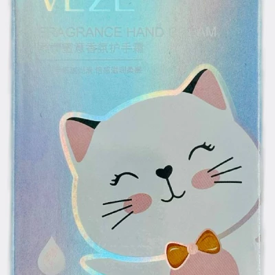 Крем для рук VEZE "Синяя кошечка" парфюмированный, увлажняющий, 60г