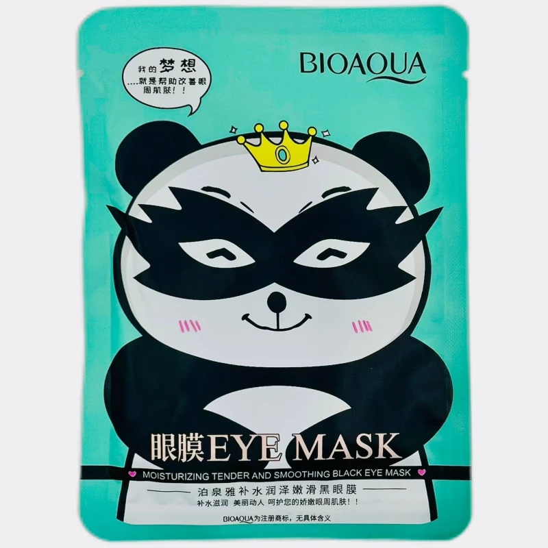 Маска тканевая для глаз BIOAQUA "Эффект панды" 15г