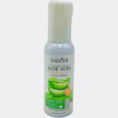 Мист (спрей) для лица SADOER освежающий, увлажняющий "Fresh Aloe", 100мл