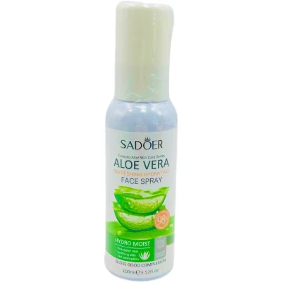 Мист (спрей) для лица SADOER освежающий, увлажняющий "Fresh Aloe", 100мл