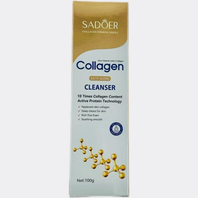 Пенка для умывания лица SADOER "Collagen", 100г
