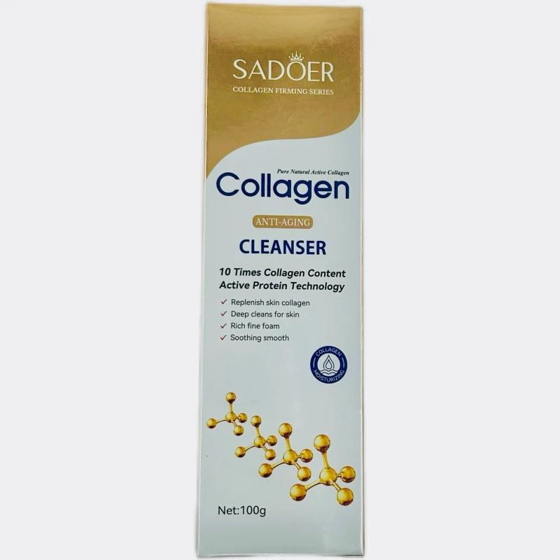 Пенка для умывания лица SADOER "Collagen", 100г