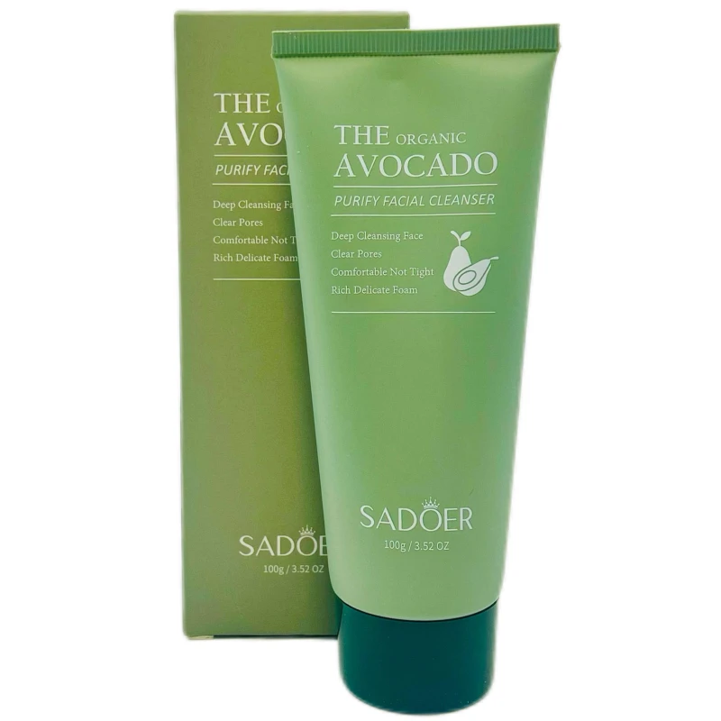 Пенка для умывания лица SADOER "The Organic Avocado", 100г