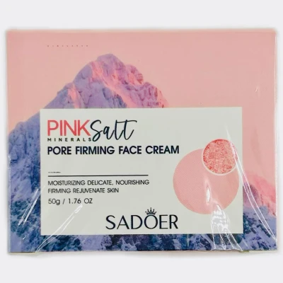 Скраб укрепляющий для лица SADOER с гималайской розовой солью и центеллой 50г