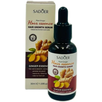 Сыворотка для ухода за волосами SADOER с витамином Е и экстрактами корня имбиря и софоры узколистной