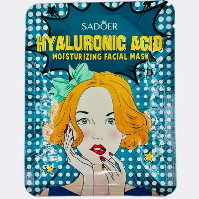 Тканевая маска SADOER антиоксидантная увлажняющая с маслом виноградных косточек 25