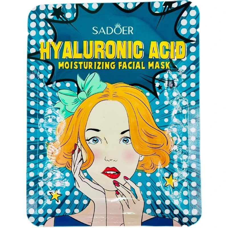 Тканевая маска SADOER антиоксидантная увлажняющая с маслом виноградных косточек 25
