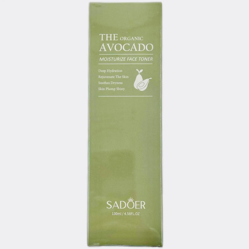 Тоник для лица SADOER "The Organic Avocado", 130мл