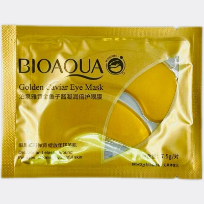 Патчи для кожи вокруг глаз BIOAQUA с экстрактом красной икры 7,5г