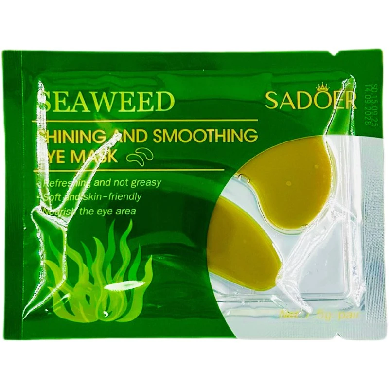 Патчи для кожи вокруг глаз SADOER "Seaweed", 7.5г/пара