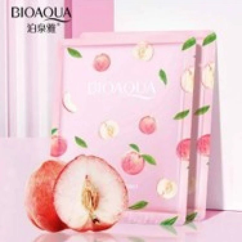 Маска тканевая для лица BIOAQUA  с лактобактерями и экстрактом персика (1)