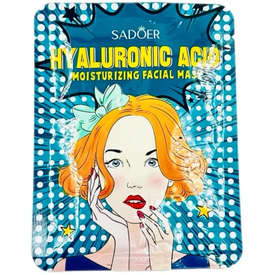 Тканевая маска SADOER увлажняющая с гиалуроновой кислотой 25г. 