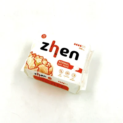 Zhen 10шт Прокладки гигиенические дневные "NORMAL DAY PADS" 290мм 1/48,WSH-290/10