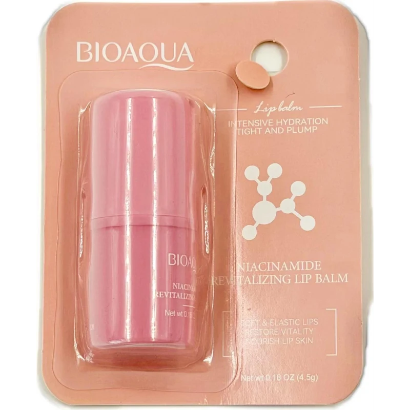 Восстанавливающий бальзам для губ BIOAQUA с ниацинамидом 4.5 г